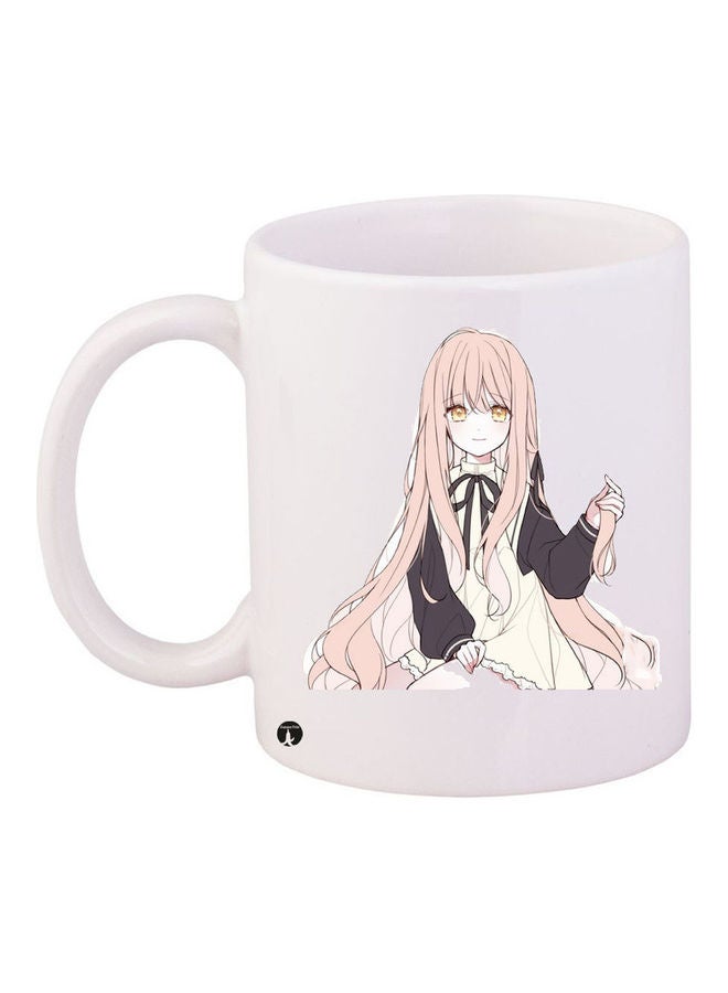 بي بي قدح قهوة مطبوع متعدد الألوان