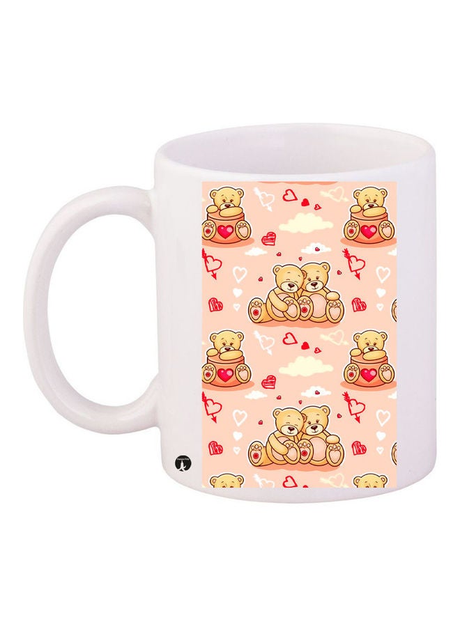 BP Printed Ceramic Coffee Mug Multicolour