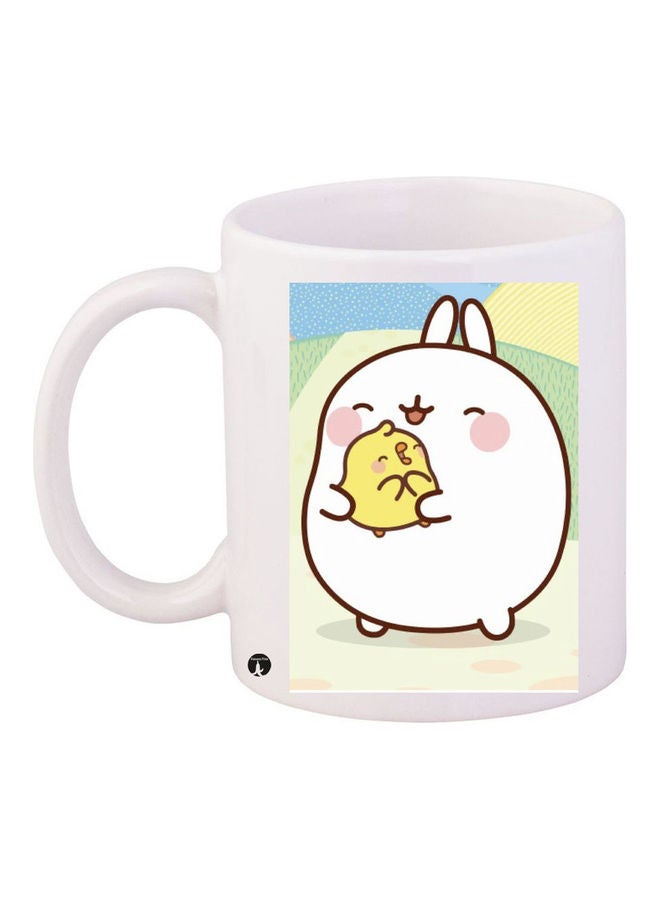 BP Printed Ceramic Coffee Mug Multicolour