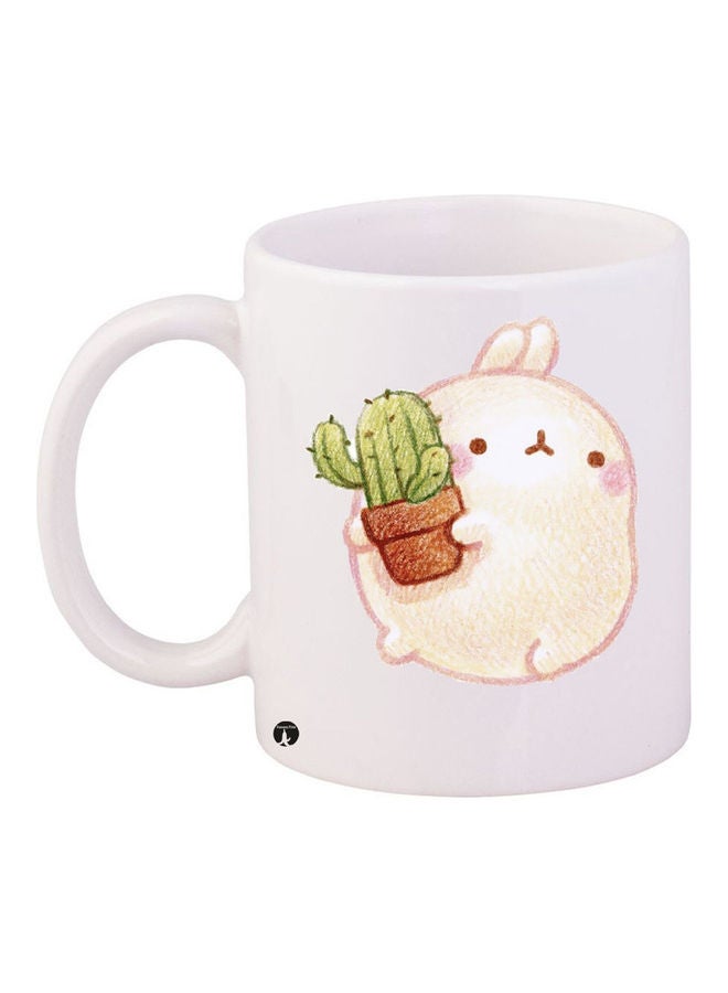 بي بي مج قهوة من السيراميك مزين بطبعة متعدد الألوان