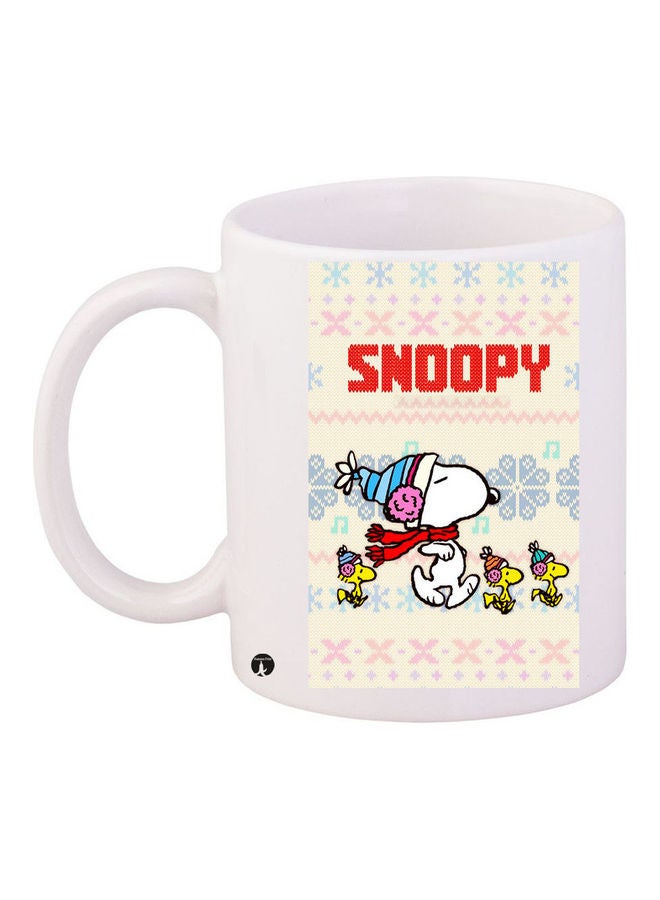 BP Printed Ceramic Coffee Mug Multicolour