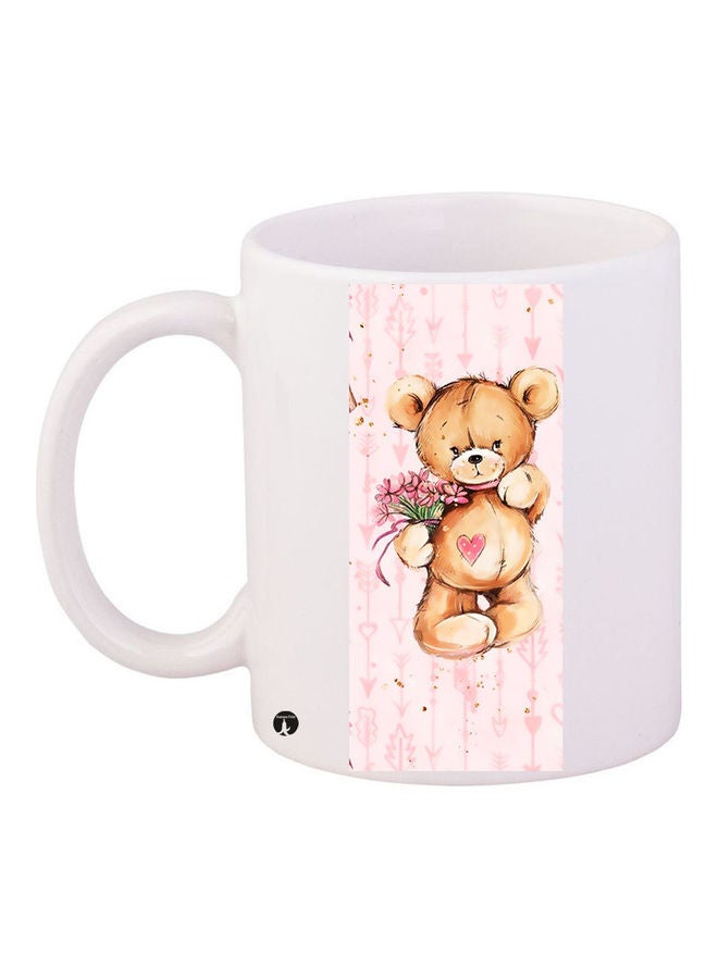 BP Printed Ceramic Coffee Mug Multicolour