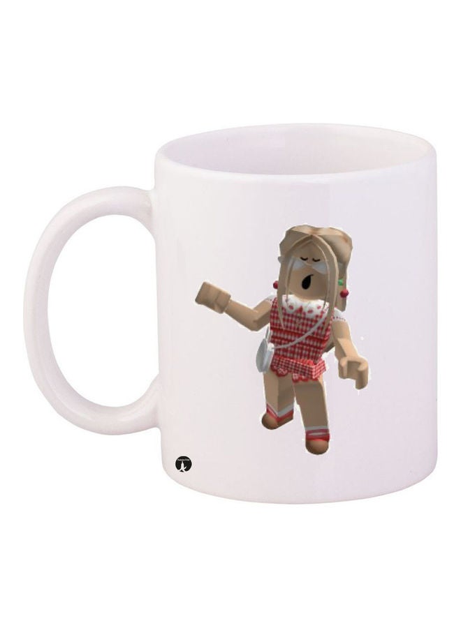 بي بي قدح قهوة مطبوع متعدد الألوان