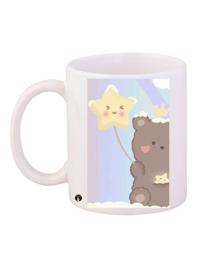 BP Printed Ceramic Coffee Mug Multicolour