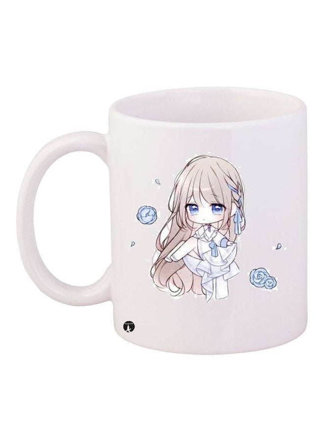 BP Printed Ceramic Coffee Mug Multicolour