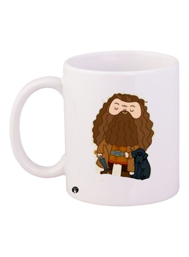 BP Printed Ceramic Coffee Mug Multicolour