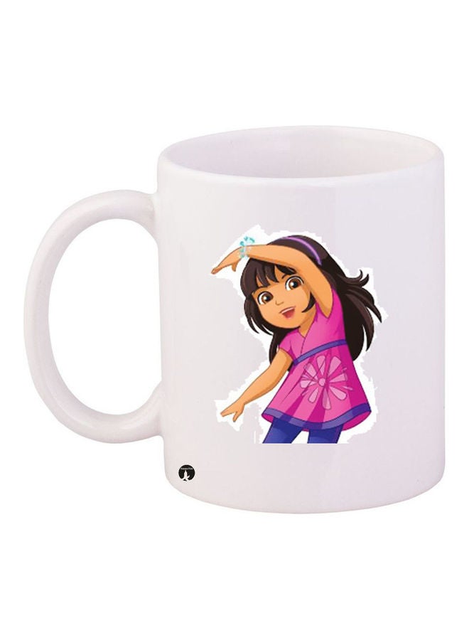 BP Printed Ceramic Coffee Mug Multicolour