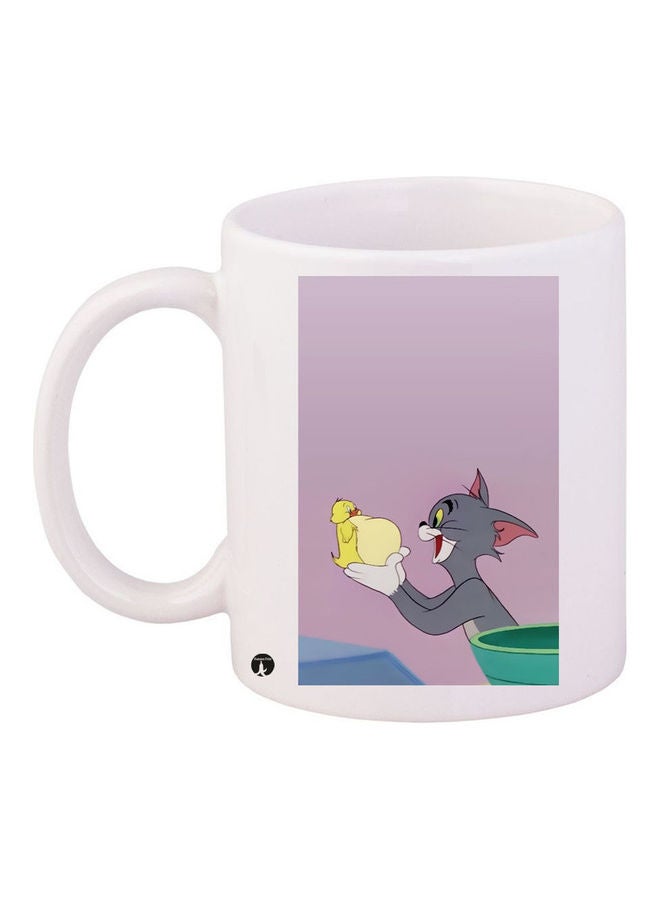 BP Printed Ceramic Coffee Mug Multicolour