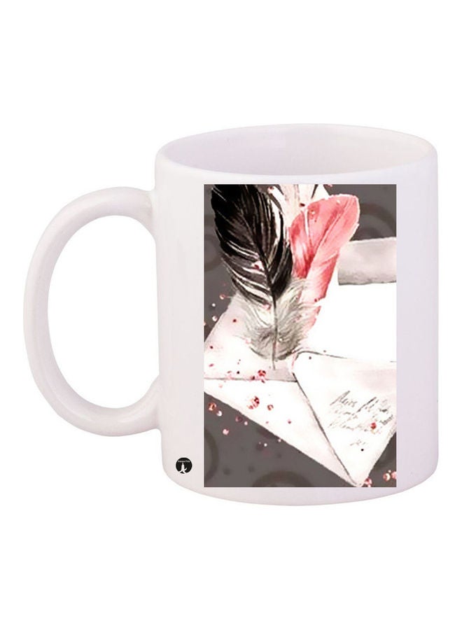 BP Printed Ceramic Coffee Mug Multicolour