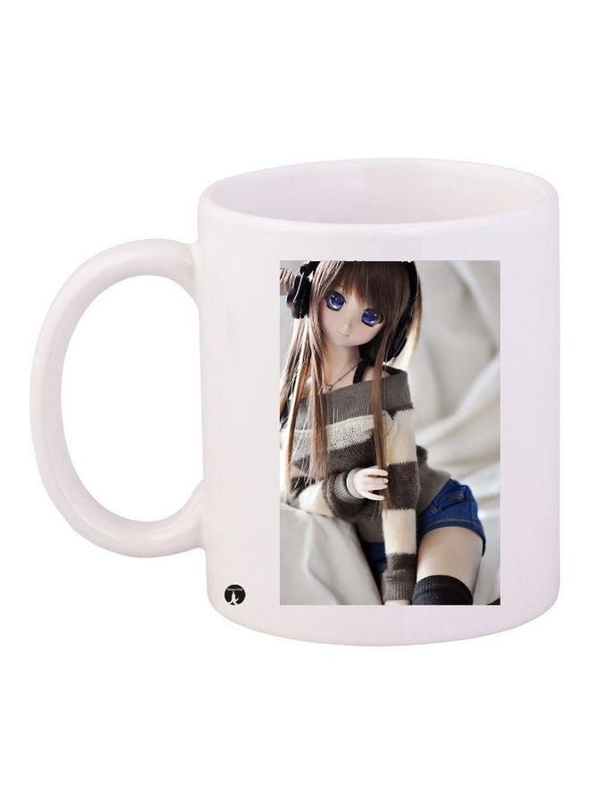 بي بي مج قهوة من السيراميك مزين بطبعة متعدد الألوان