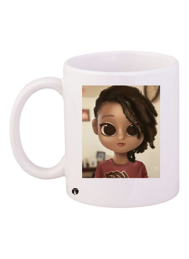 Printed Coffee Mug Multicolour