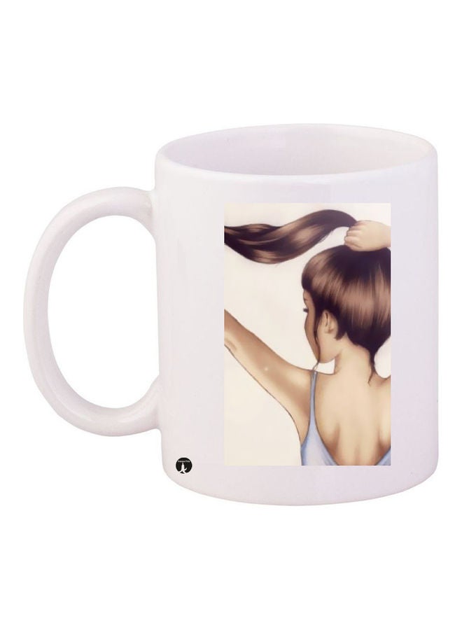 بي بي قدح قهوة مطبوع متعدد الألوان