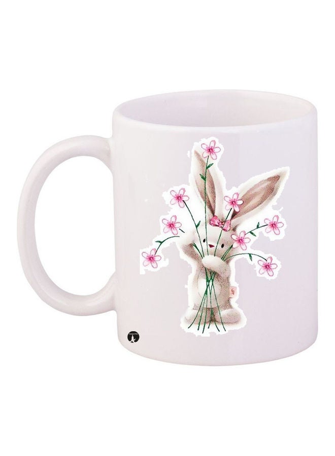 بي بي مج قهوة من السيراميك مزين بطبعة متعدد الألوان