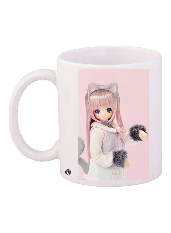 بي بي مج قهوة من السيراميك مزين بطبعة متعدد الألوان