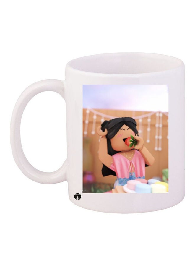 بي بي مج قهوة من السيراميك مزين بطبعة متعدد الألوان