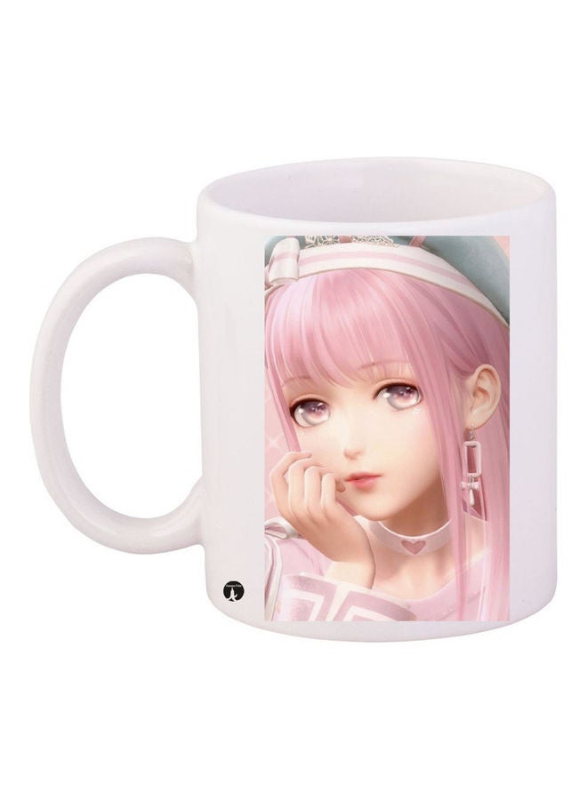 BP Printed Ceramic Coffee Mug Multicolour