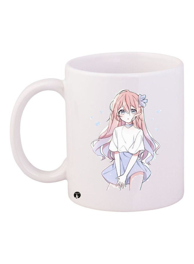 بي بي قدح قهوة مطبوع متعدد الألوان