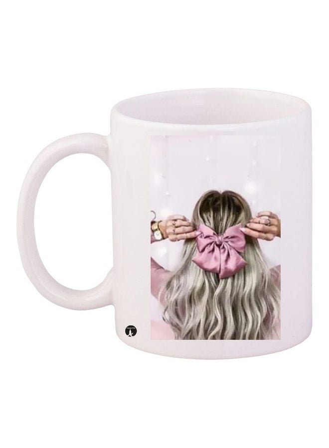 بي بي قدح قهوة مطبوع متعدد الألوان