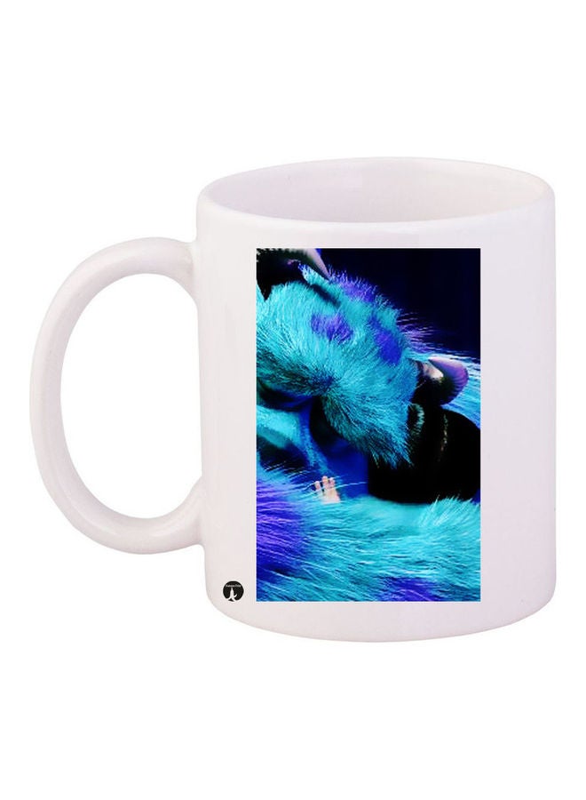 BP Printed Ceramic Coffee Mug Multicolour