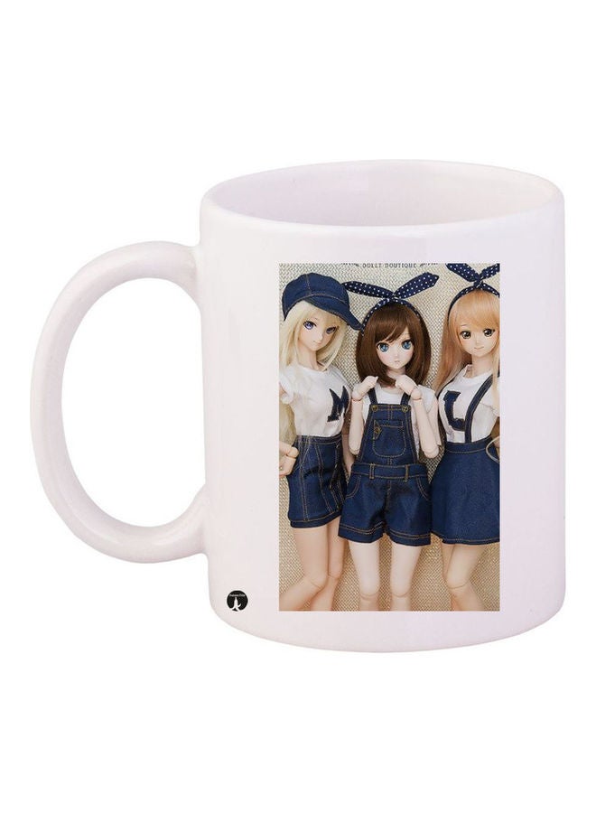 BP Printed Ceramic Coffee Mug Multicolour