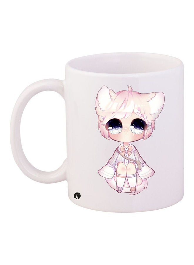 بي بي مج قهوة من السيراميك مزين بطبعة متعدد الألوان