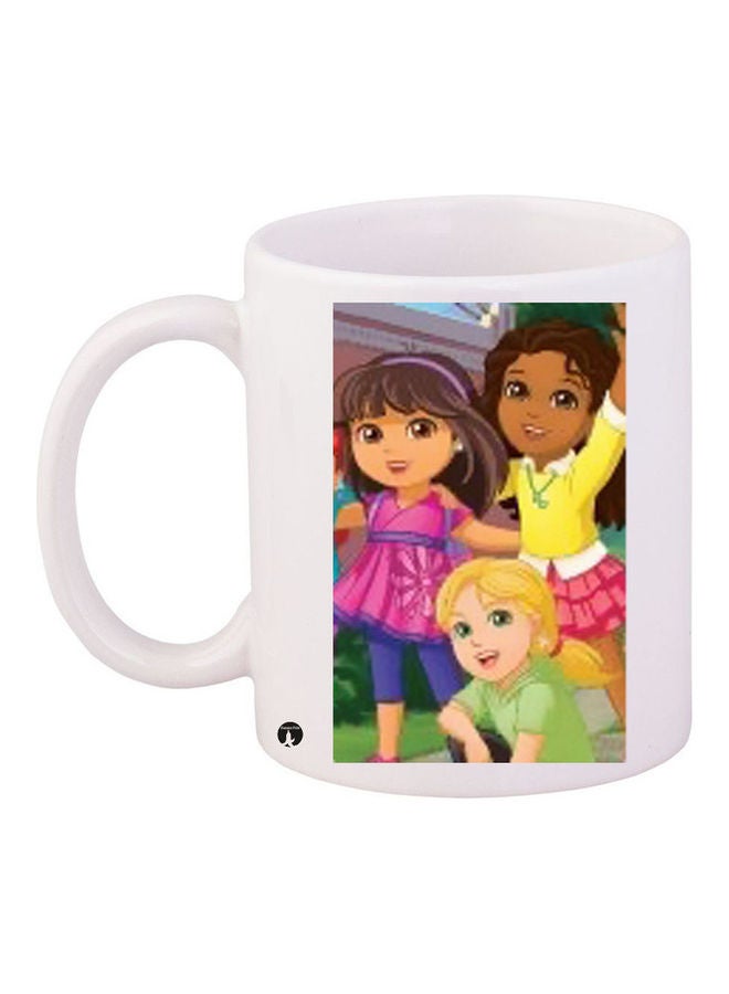 BP Printed Ceramic Coffee Mug Multicolour