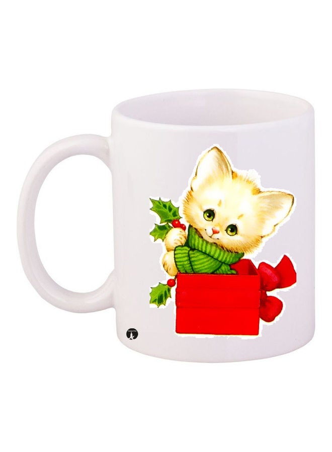 BP Printed Ceramic Coffee Mug Multicolour