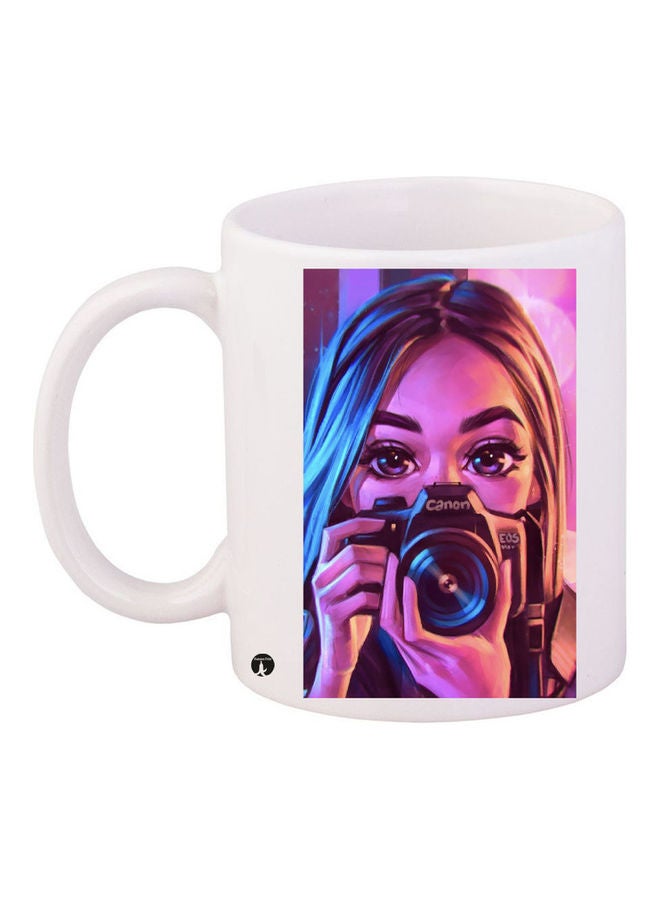 BP Printed Coffee Mug Multicolour