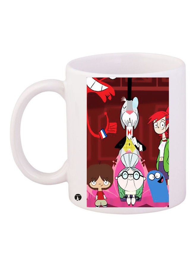 بي بي مج قهوة من السيراميك مزين بطبعة متعدد الألوان