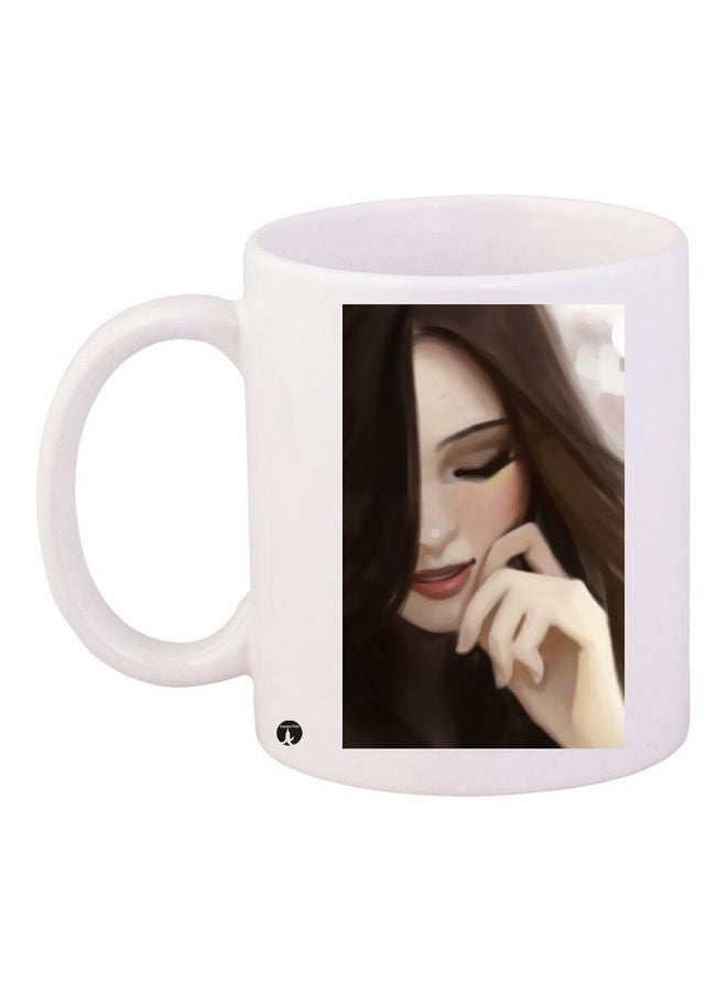 بي بي مج قهوة من السيراميك مزين بطبعة متعدد الألوان