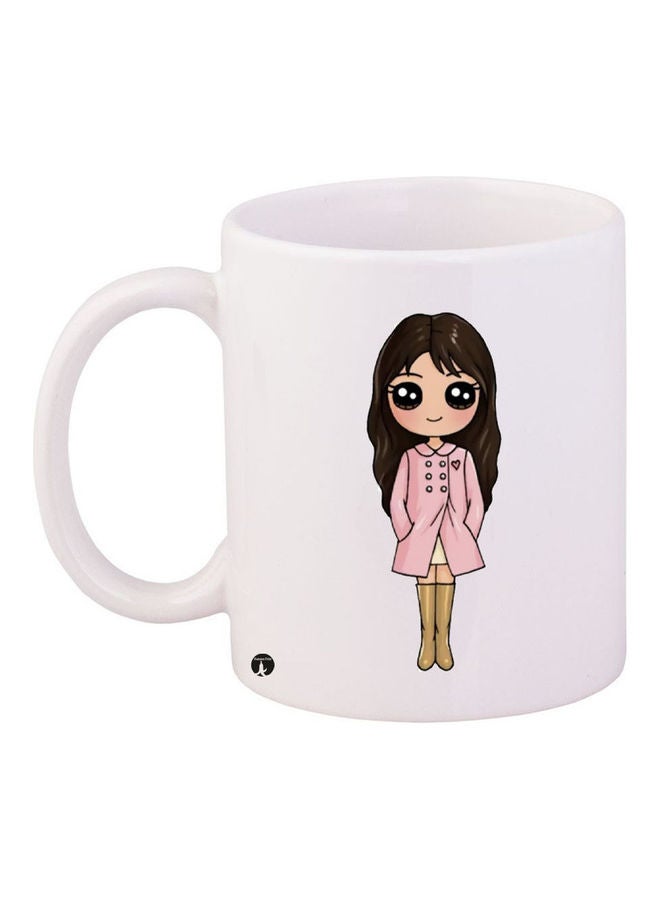 BP Printed Ceramic Coffee Mug Multicolour