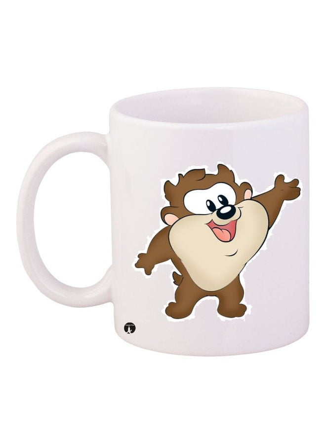 بي بي مج قهوة من السيراميك مزين بطبعة متعدد الألوان