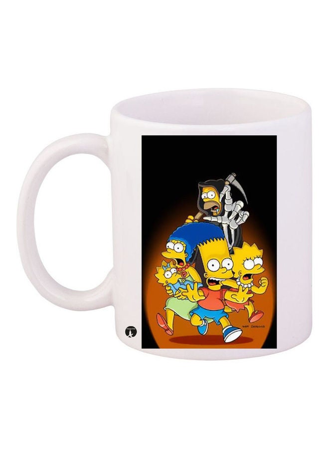 BP Printed Ceramic Coffee Mug Multicolour