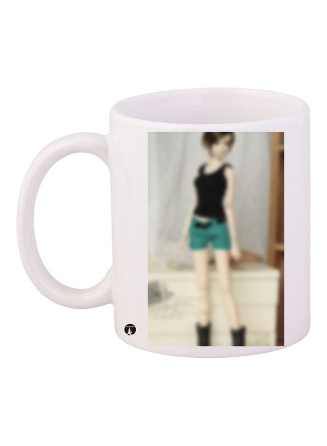 BP Printed Ceramic Coffee Mug Multicolour