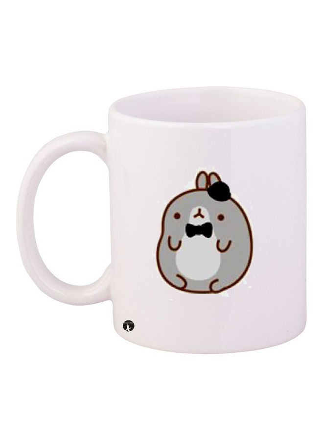 BP Printed Coffee Mug White/Grey