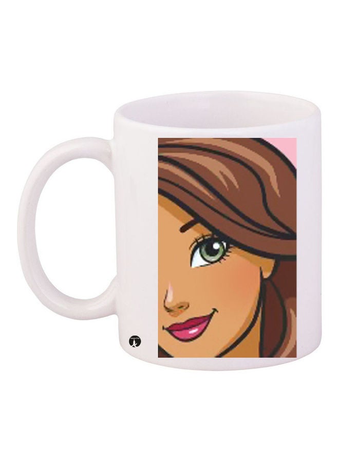 بي بي مج قهوة من السيراميك مزين بطبعة متعدد الألوان