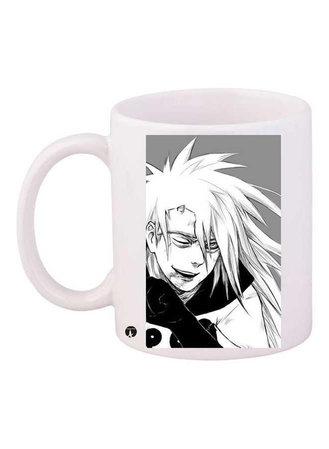 BP Printed Ceramic Coffee Mug White/Black