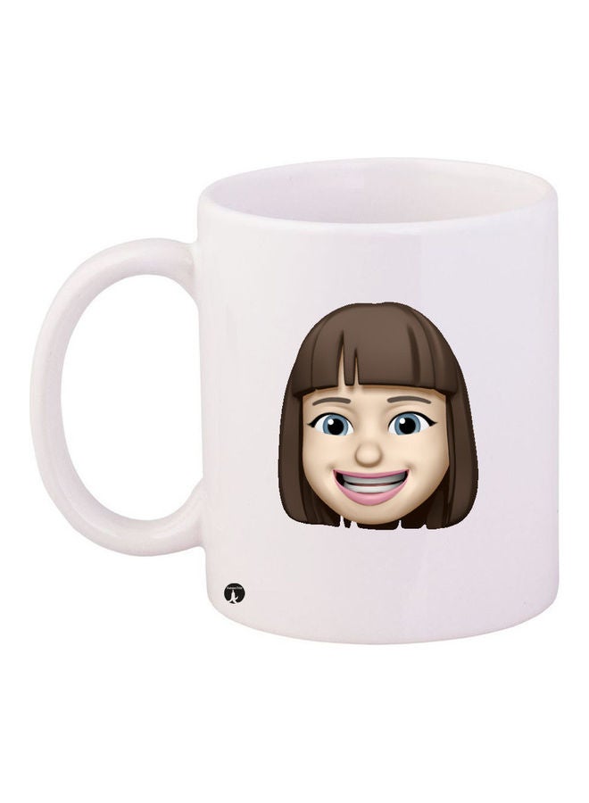 BP Printed Ceramic Coffee Mug Multicolour