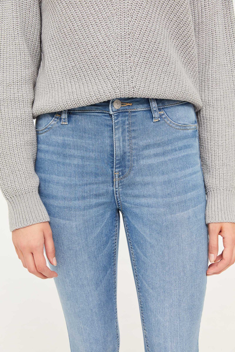 Ardene - Super Soft High Rise Jeggings Blue - Image 1