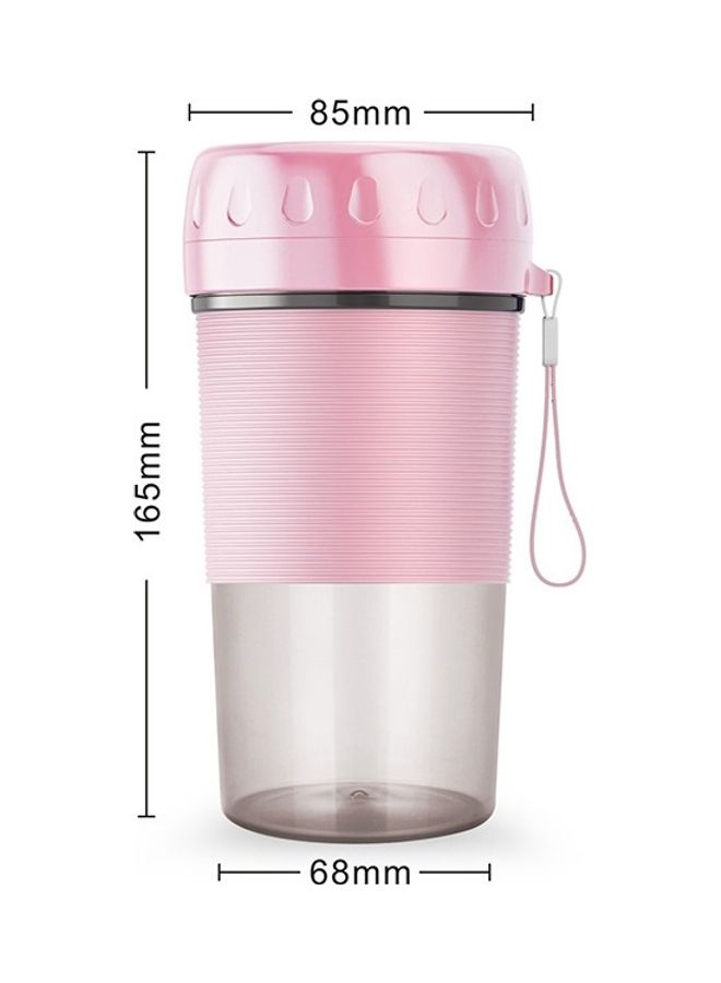 USB Rechargeable Electric Juicer Pink