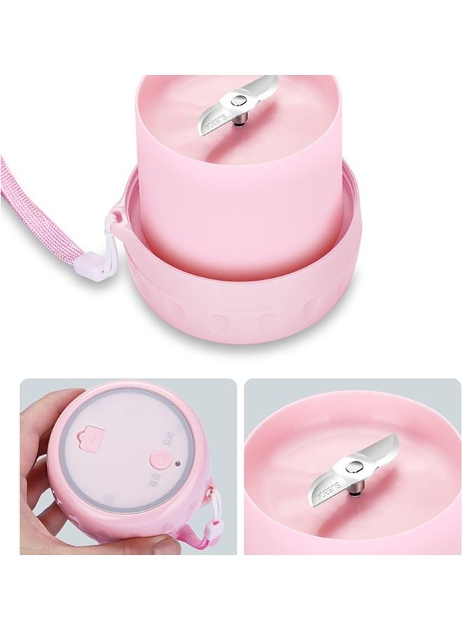 USB Rechargeable Electric Juicer Pink