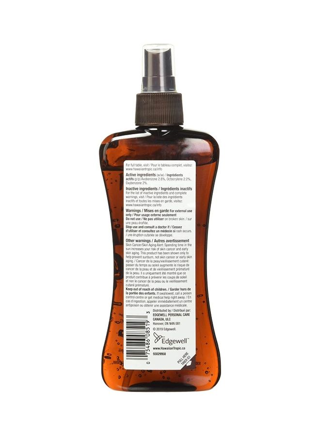 Hawaiian Tropic - Moisturizing Dark Tanning Oil Mist Brown 240ml - Image 1