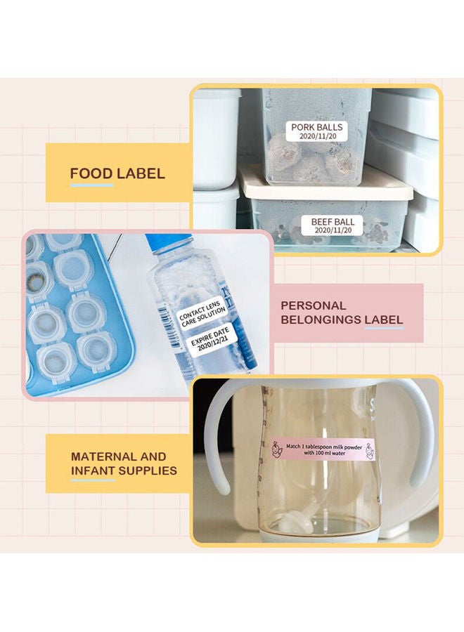 Aibecy Thermal Label Paper 14x60 mm 110-Labels a4 - Image 5