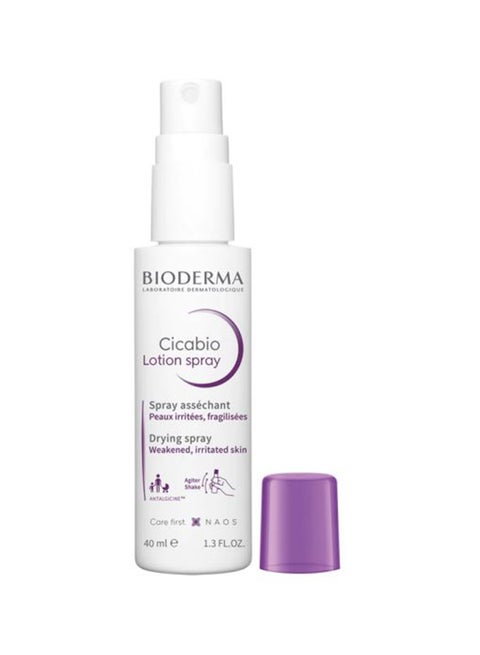 Cicabio Lotion Spray Drying Soothing care For Weakened, Irritated Skin 40ml