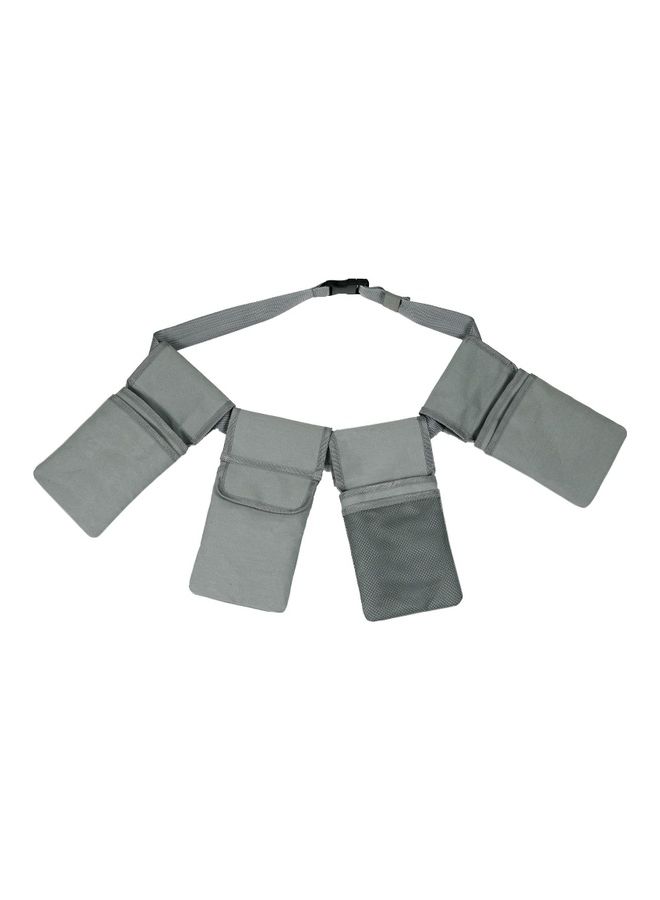 Generic Garden Canvas Tool Belt Waist Bag Grey  - Image 1