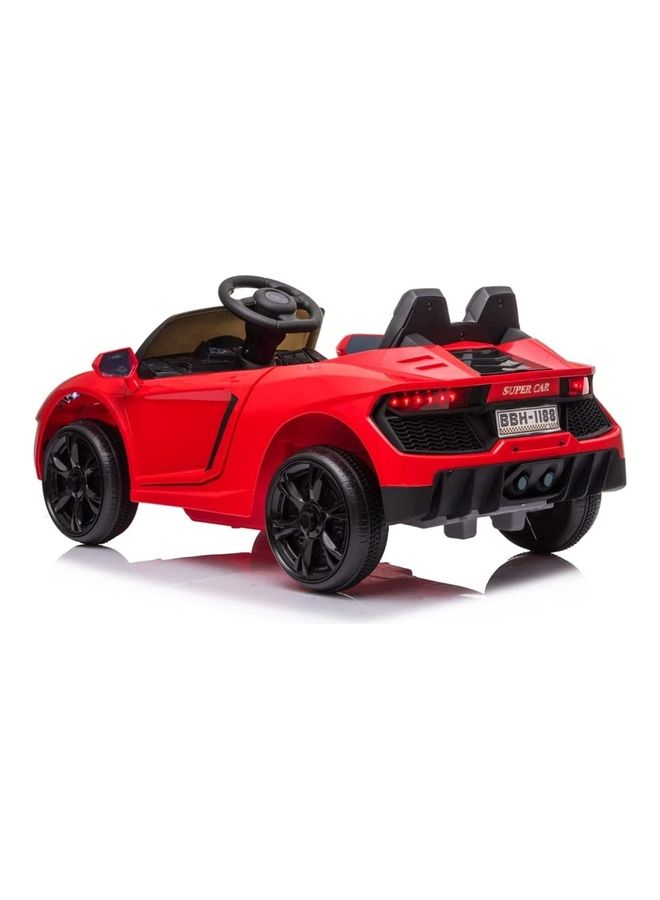 لافلي بيبي سيارة ركوب للأطفال تعمل بالشحن. أحمر - Image 3