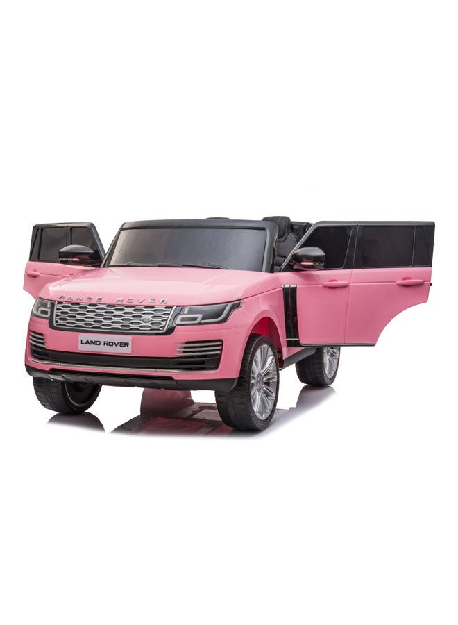 رينج روفر سيارة رياضية متعددة الأغراض تعمل بالبطارية للأطفال وردي - Image 1