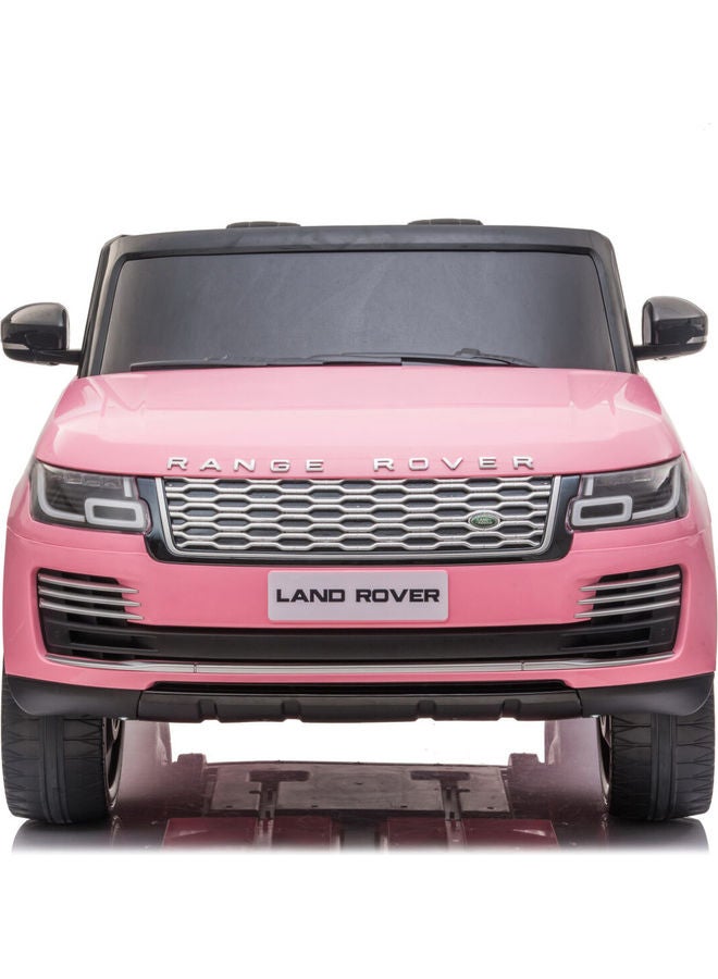 رينج روفر سيارة رياضية متعددة الأغراض تعمل بالبطارية للأطفال وردي - Image 2