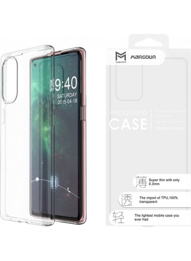 MARGOUN Protective Case Cover for Oppo Reno5 5G Clear - Image 2