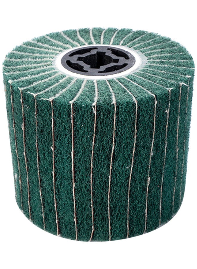 Non-Woven Wire Drawing Polishing Wheel Green - Image 2